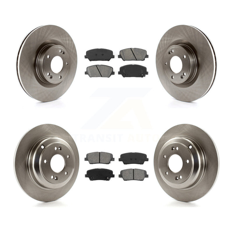 Transit Auto K8S-101439 Disc Brake Kit for 2010-2016 Hyundai Genesis Coupe - Front and Rear product image