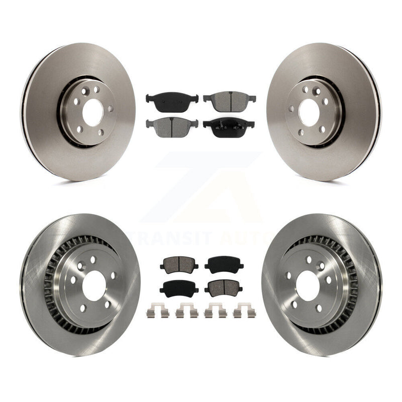 Transit Auto K8S-101440 Disc Brake Kit for 2010-2015 Volvo XC60 - Front and Rear product image