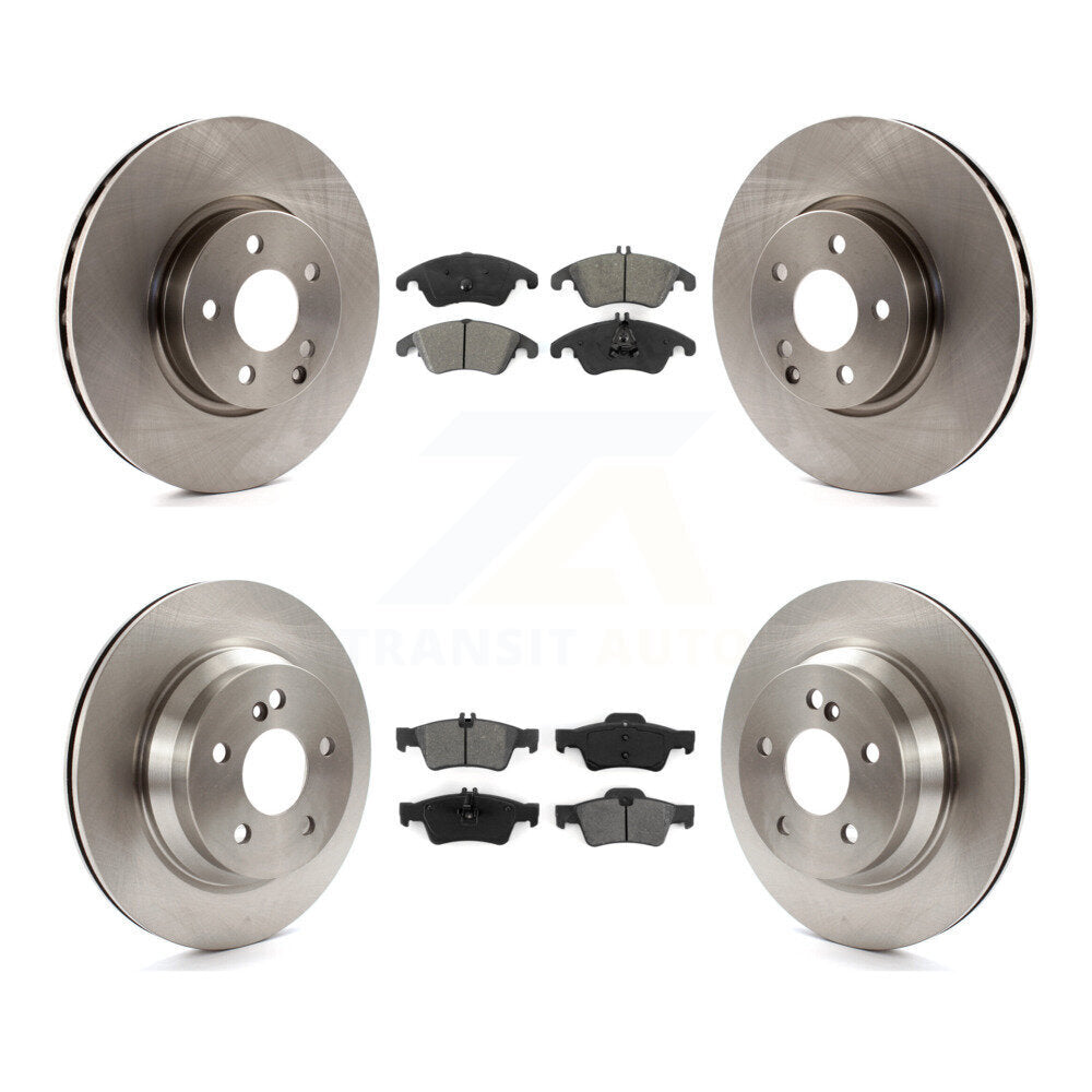 Transit Auto K8S-101447 Disc Brake Kit for 2011-2016 Mercedes-Benz E350, Mercedes-Benz E400 - Front and Rear product image