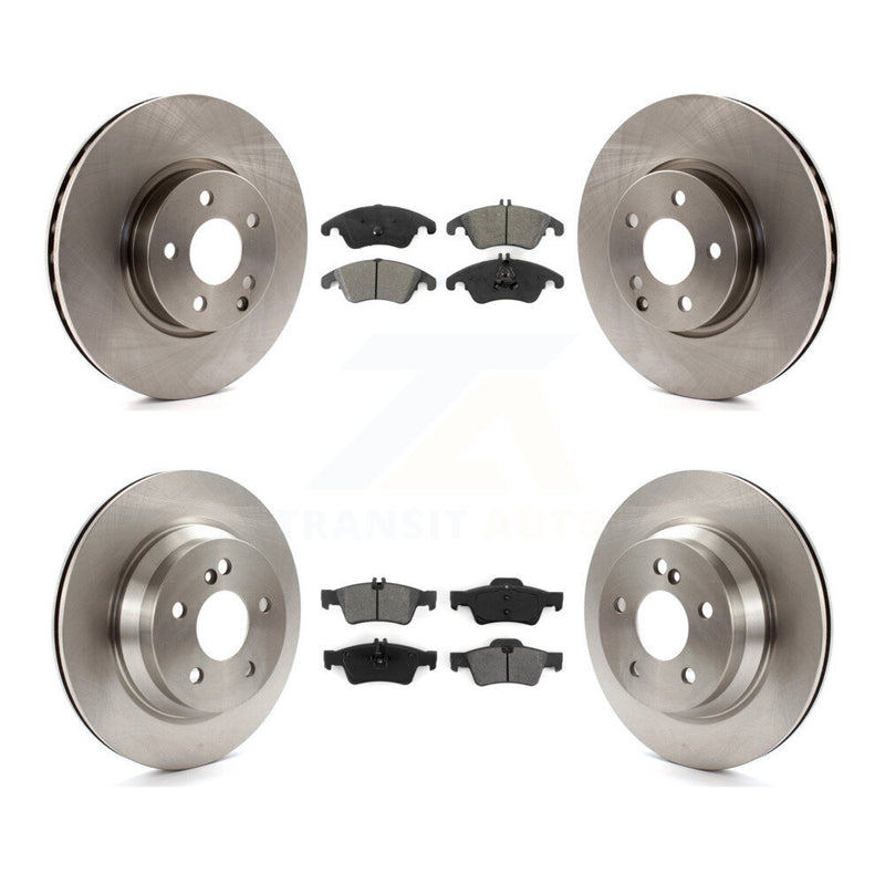 Transit Auto K8S-101447 Disc Brake Kit for 2011-2016 Mercedes-Benz E350, Mercedes-Benz E400 - Front and Rear product image