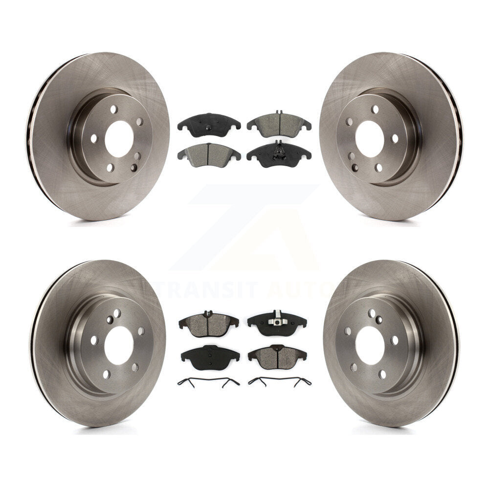 Transit Auto K8S-101448 Disc Brake Kit for 2008-2015 Mercedes-Benz C300, Mercedes-Benz E350, Mercedes-Benz C350 - Front and Rear product image