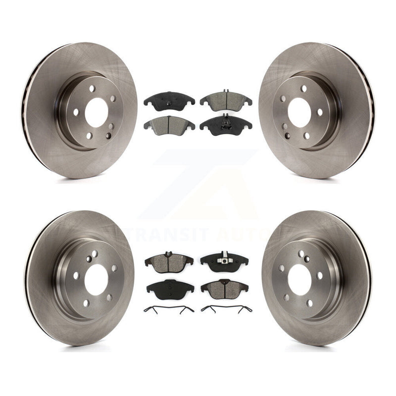 Transit Auto K8S-101448 Disc Brake Kit for 2008-2015 Mercedes-Benz C300, Mercedes-Benz E350, Mercedes-Benz C350 - Front and Rear product image