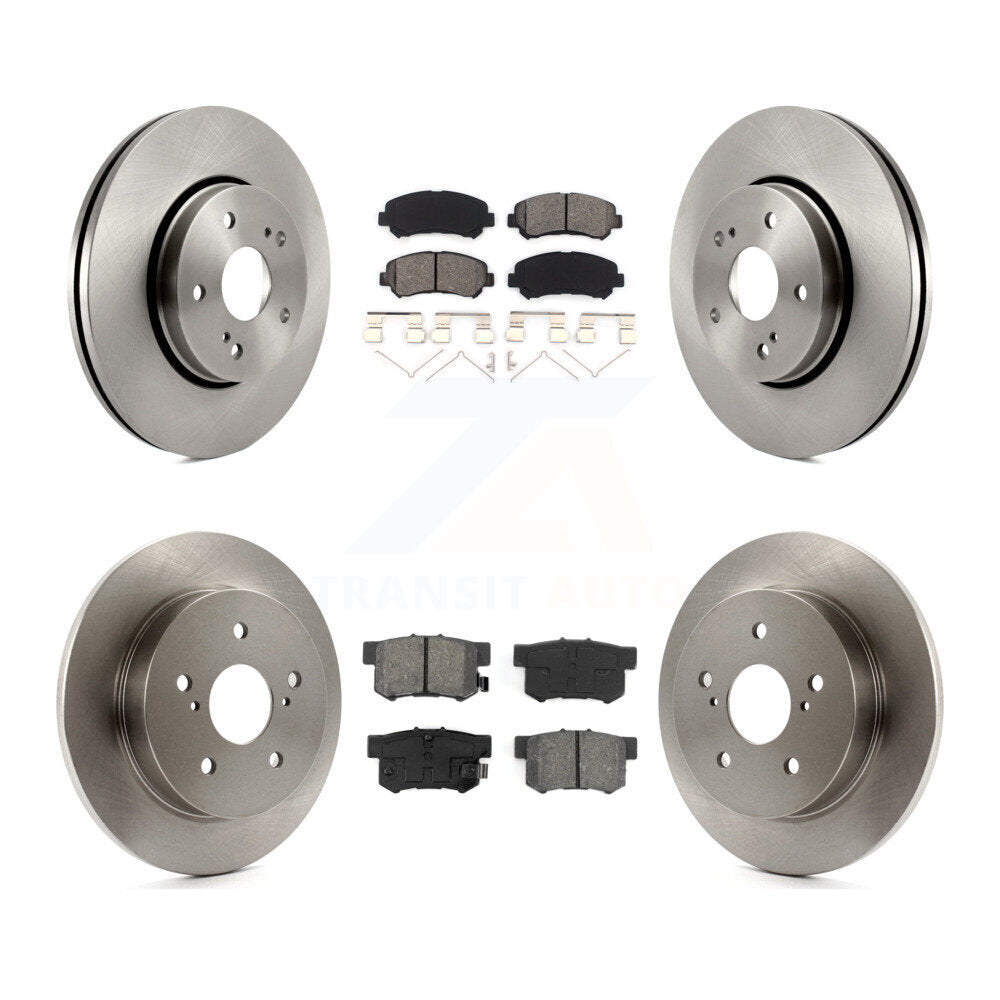 Transit Auto K8S-101449 Disc Brake Kit for 2010-2013 Suzuki Kizashi - Front and Rear product image