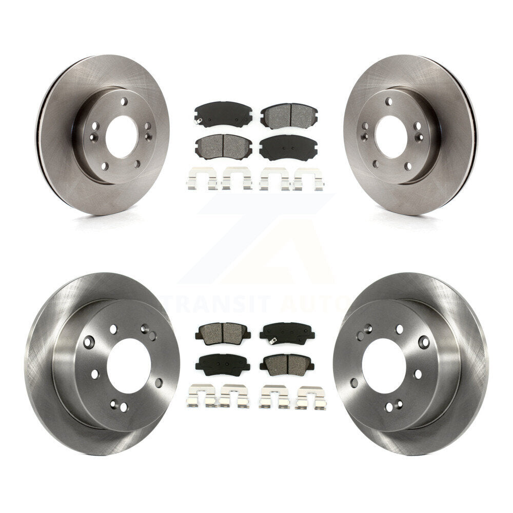 Transit Auto K8S-101451 Disc Brake Kit for 2010-2011 Kia Soul - Front and Rear product image