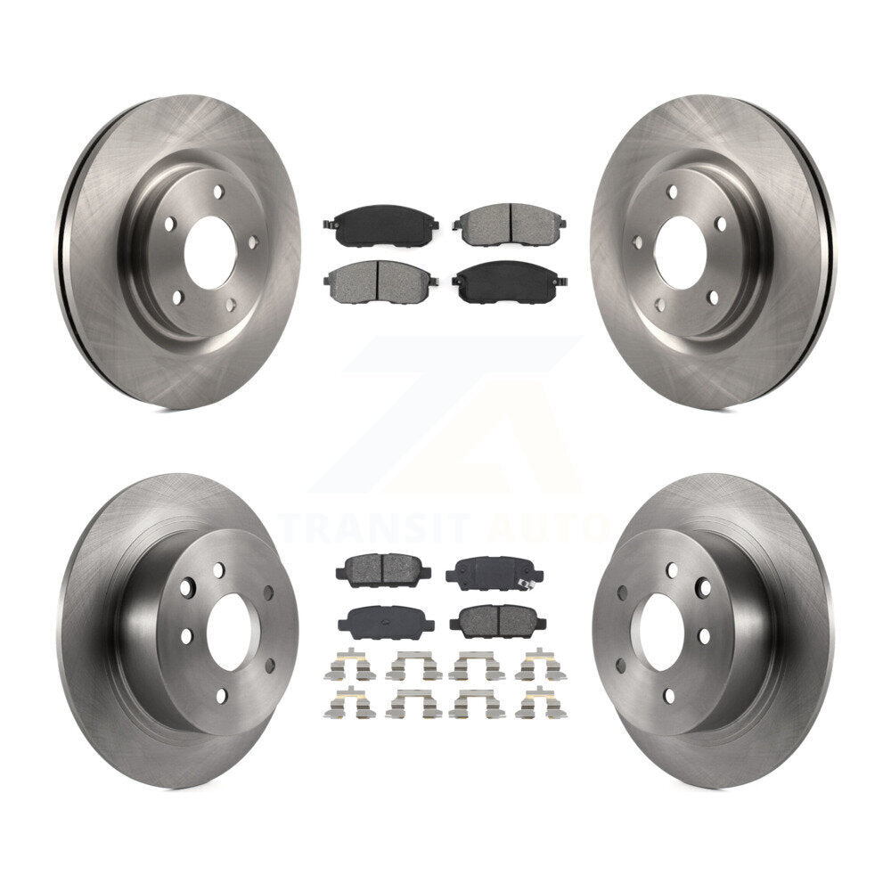 Transit Auto K8S-101452 Disc Brake Kit for 2011-2019 Nissan Juke, Nissan Sentra - Front and Rear product image