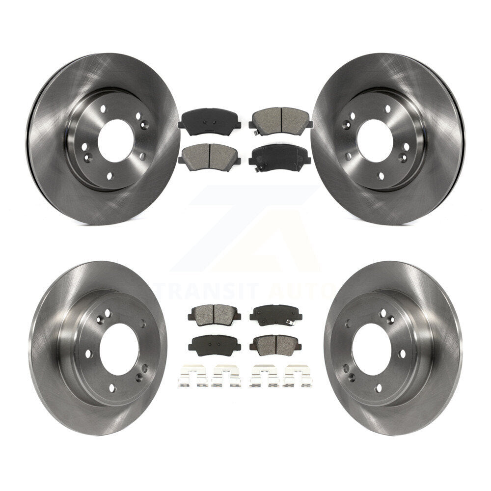 Transit Auto K8S-101455 Disc Brake Kit for 2011-2016 Hyundai Elantra GT, Kia Forte, Kia Forte Koup & more - Front and Rear product image