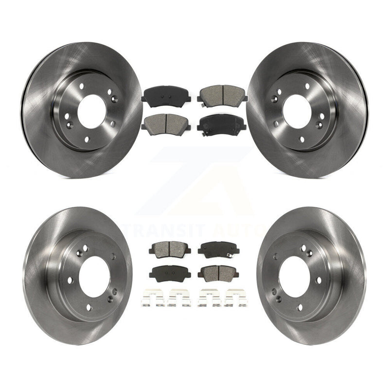 Transit Auto K8S-101455 Disc Brake Kit for 2011-2016 Hyundai Elantra GT, Kia Forte, Kia Forte Koup & more - Front and Rear product image