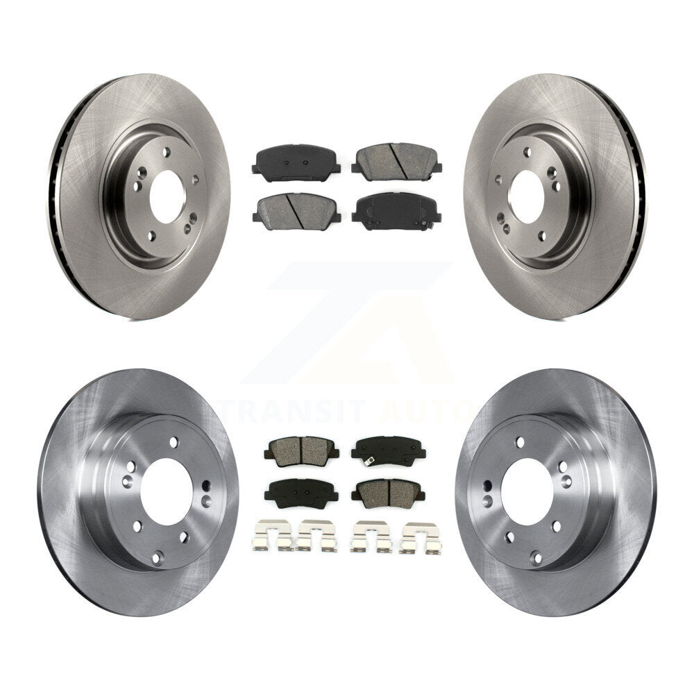Transit Auto K8S-101460 Disc Brake Kit for 2011-2015 Kia Optima - Front and Rear product image