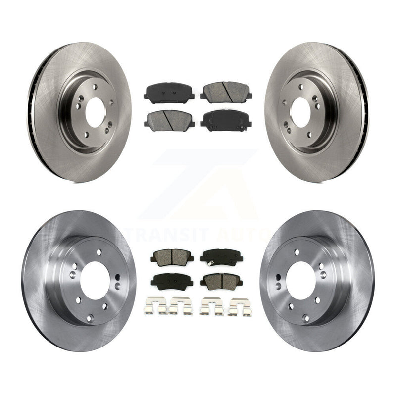 Transit Auto K8S-101460 Disc Brake Kit for 2011-2015 Kia Optima - Front and Rear product image