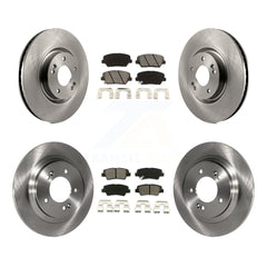 Transit Auto K8S-101463 Disc Brake Kit for 2016-2017 Hyundai Azera - Front and Rear product image