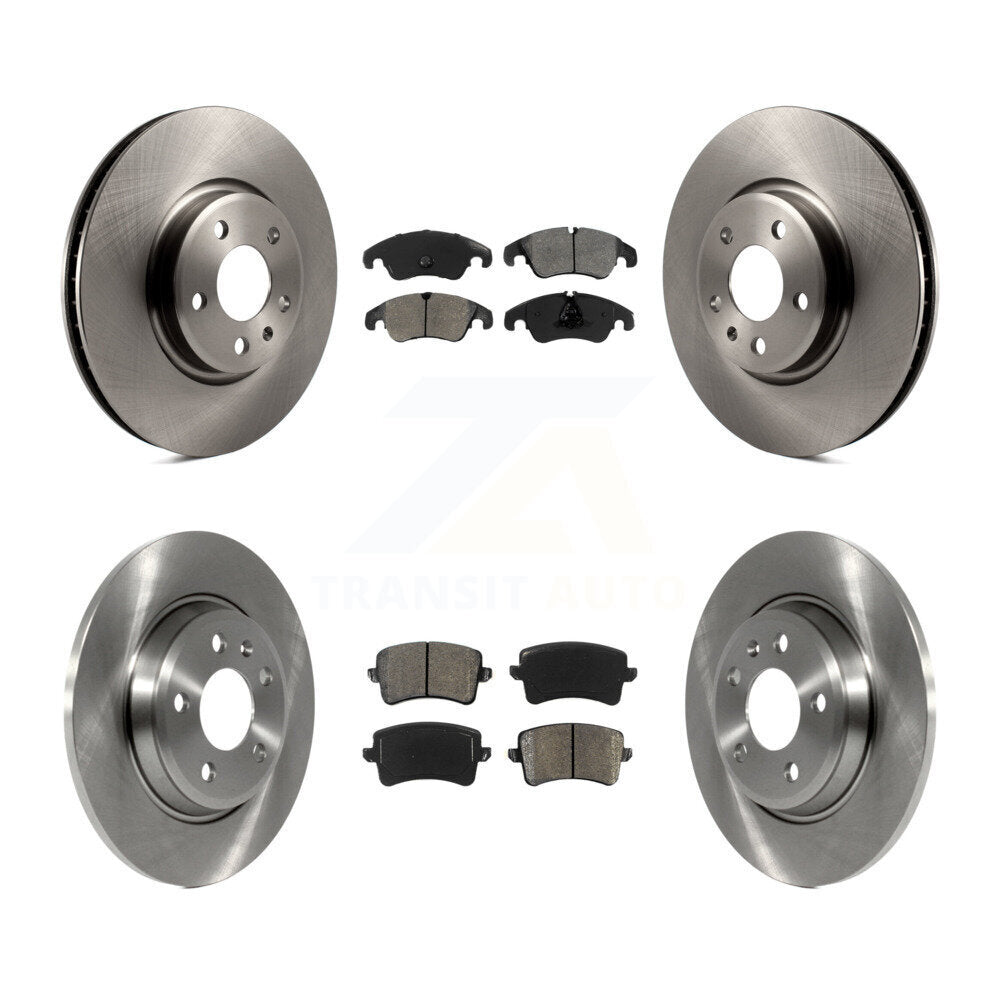 Transit Auto K8S-101466 Disc Brake Kit for 2011-2017 Audi A4 Quattro, Audi A5, Audi A5 Quattro & more - Front and Rear product image