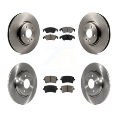 Transit Auto K8S-101466 Disc Brake Kit for 2011-2017 Audi A4 Quattro, Audi A5, Audi A5 Quattro & more - Front and Rear product image