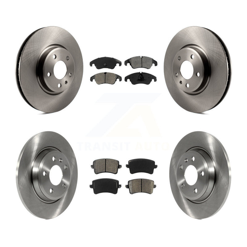 Transit Auto K8S-101466 Disc Brake Kit for 2011-2017 Audi A4 Quattro, Audi A5, Audi A5 Quattro & more - Front and Rear product image
