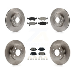 Transit Auto K8S-101467 Disc Brake Kit for 2012-2017 Fiat 500 - Front and Rear product image