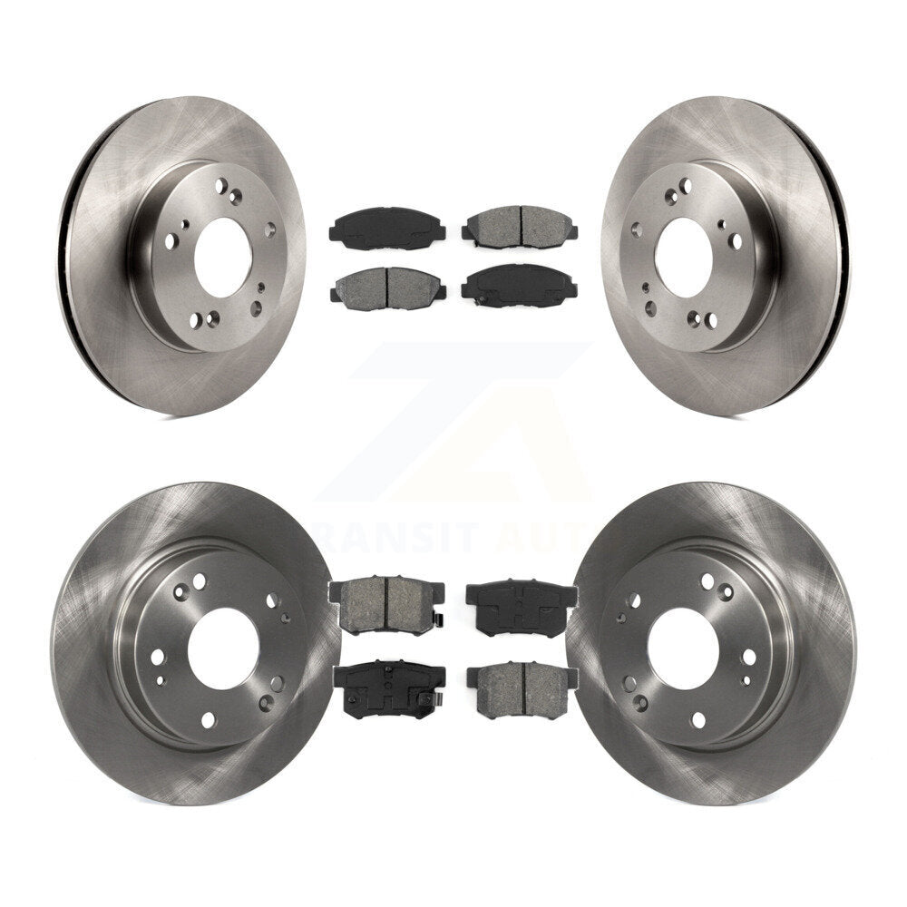 Transit Auto K8S-101468 Disc Brake Kit for 2012-2014 Honda Civic - Front and Rear product image