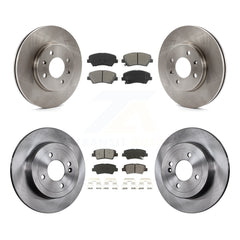 Transit Auto K8S-101474 Disc Brake Kit for 2012-2018 Kia Rio, Hyundai Accent - Front and Rear product image