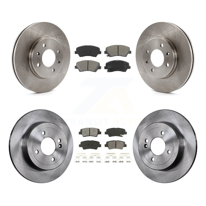 Transit Auto K8S-101474 Disc Brake Kit for 2012-2018 Kia Rio, Hyundai Accent - Front and Rear product image