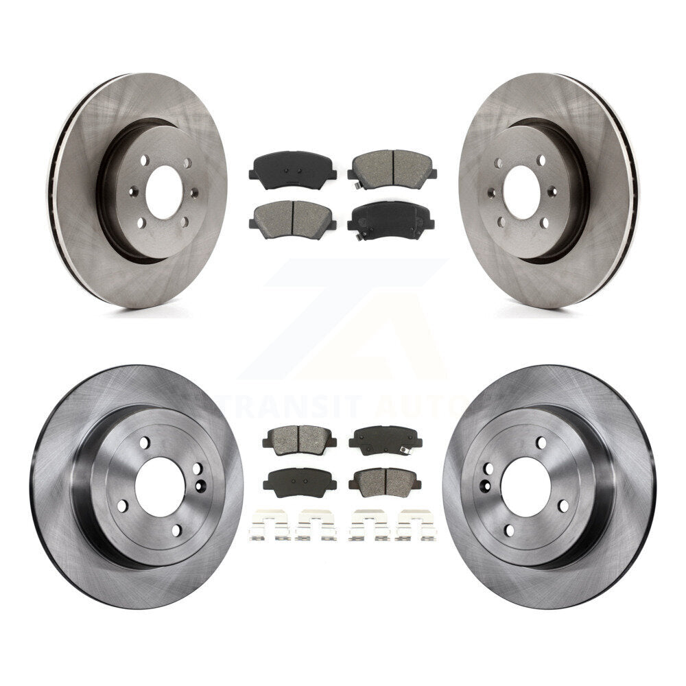 Transit Auto K8S-101475 Disc Brake Kit for 2012-2017 Kia Rio - Front and Rear product image