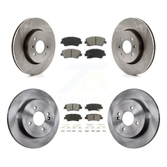Transit Auto K8S-101475 Disc Brake Kit for 2012-2017 Kia Rio - Front and Rear product image
