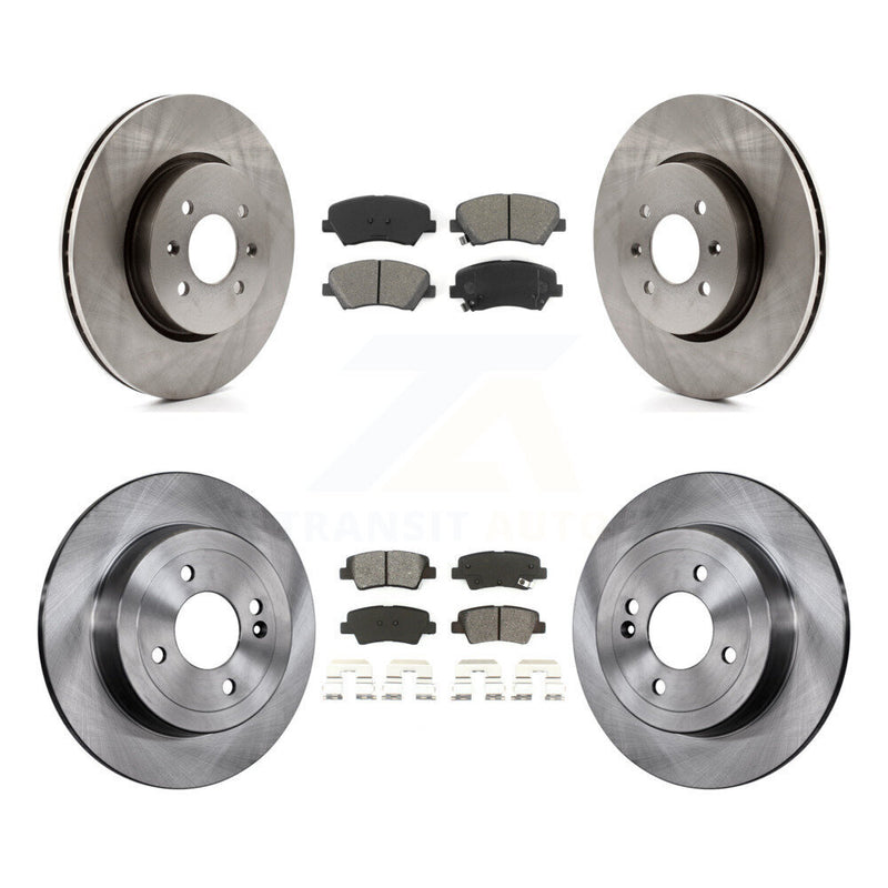Transit Auto K8S-101475 Disc Brake Kit for 2012-2017 Kia Rio - Front and Rear product image