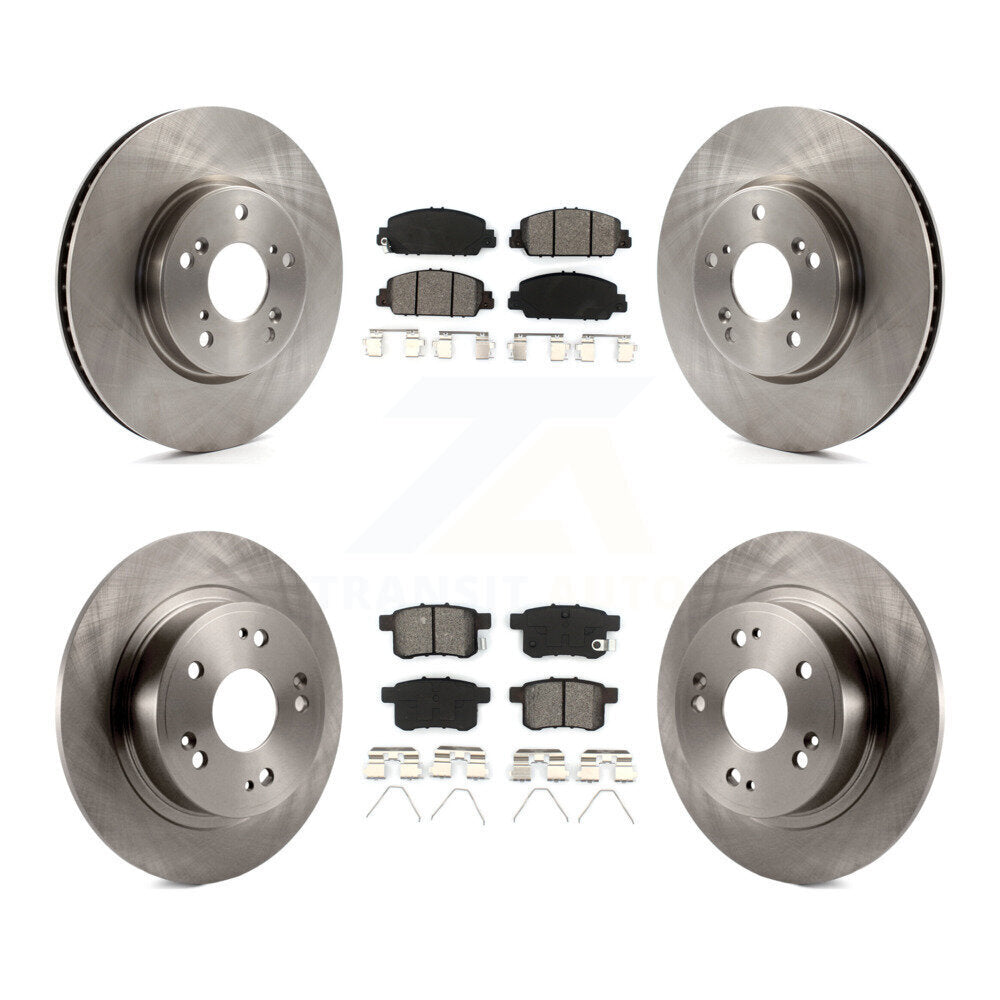 Transit Auto K8S-101484 Disc Brake Kit for 2013-2017 Honda Accord - Front and Rear product image