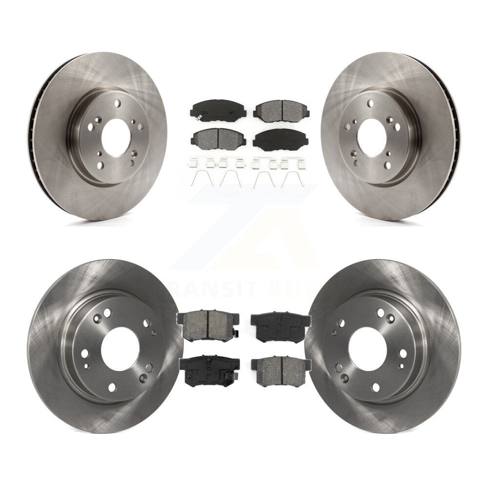 Transit Auto K8S-101485 Disc Brake Kit for 2015 Honda Civic - Front and Rear product image