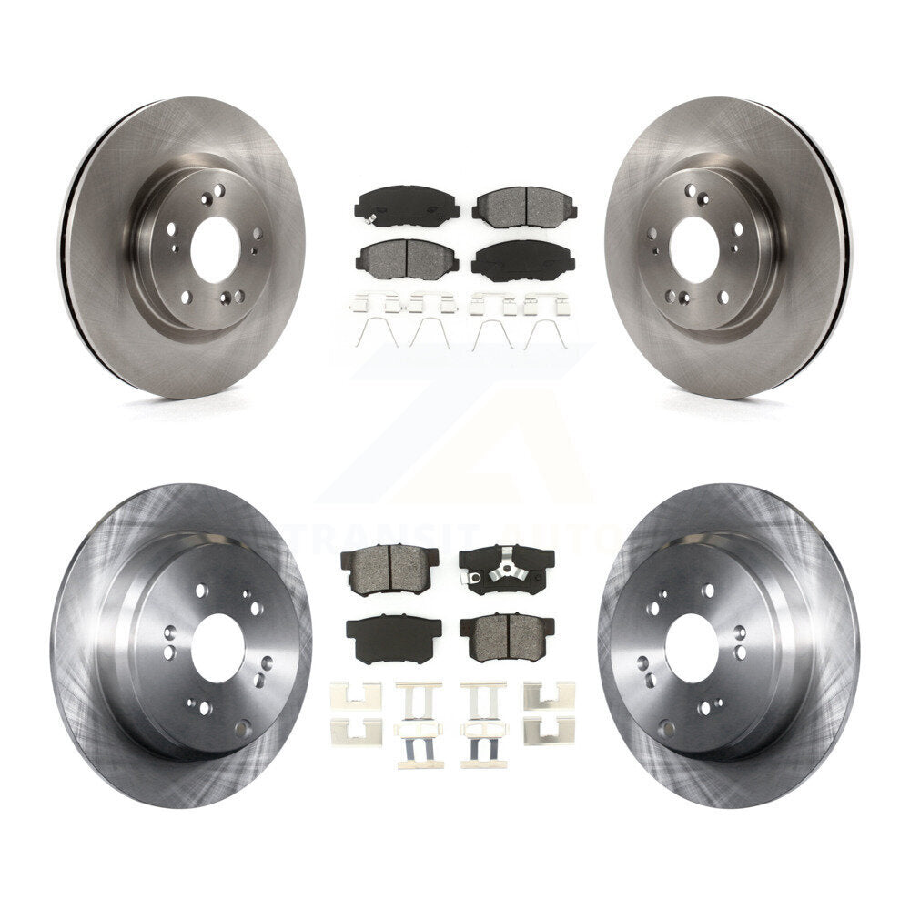 Transit Auto K8S-101487 Disc Brake Kit for 2012-2016 Honda CR-V - Front and Rear product image