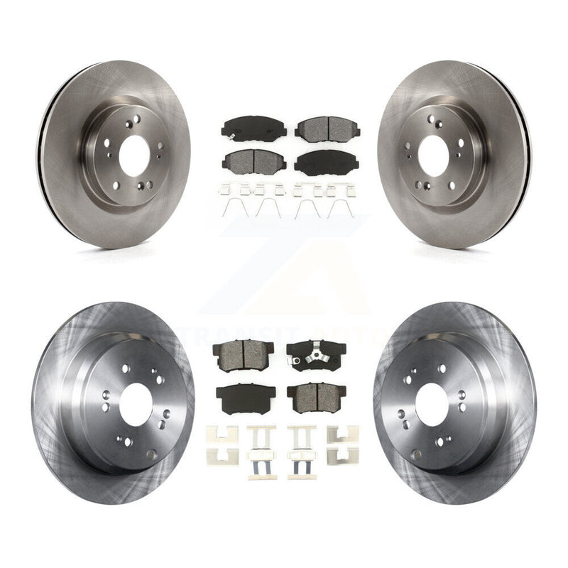 Transit Auto K8S-101487 Disc Brake Kit for 2012-2016 Honda CR-V - Front and Rear product image