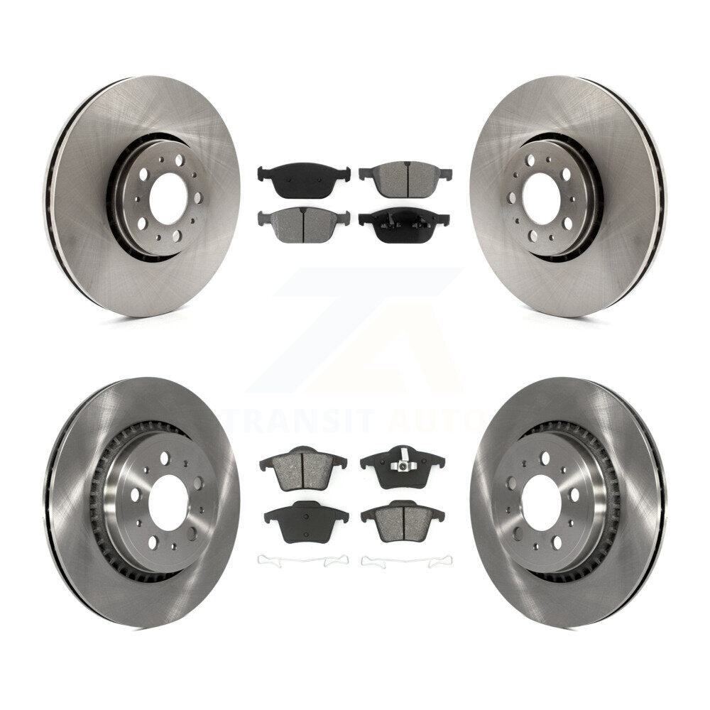 Transit Auto K8S-101488 Disc Brake Kit for 2003-2014 Volvo XC90 - Front and Rear product image