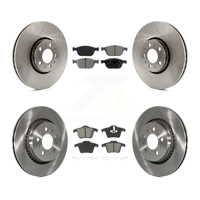 Transit Auto K8S-101488 Disc Brake Kit for 2003-2014 Volvo XC90 - Front and Rear product image