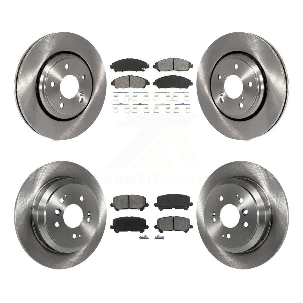 Transit Auto K8S-101490 Disc Brake Kit for 2016-2024 Honda Ridgeline, Honda Pilot - Front and Rear product image