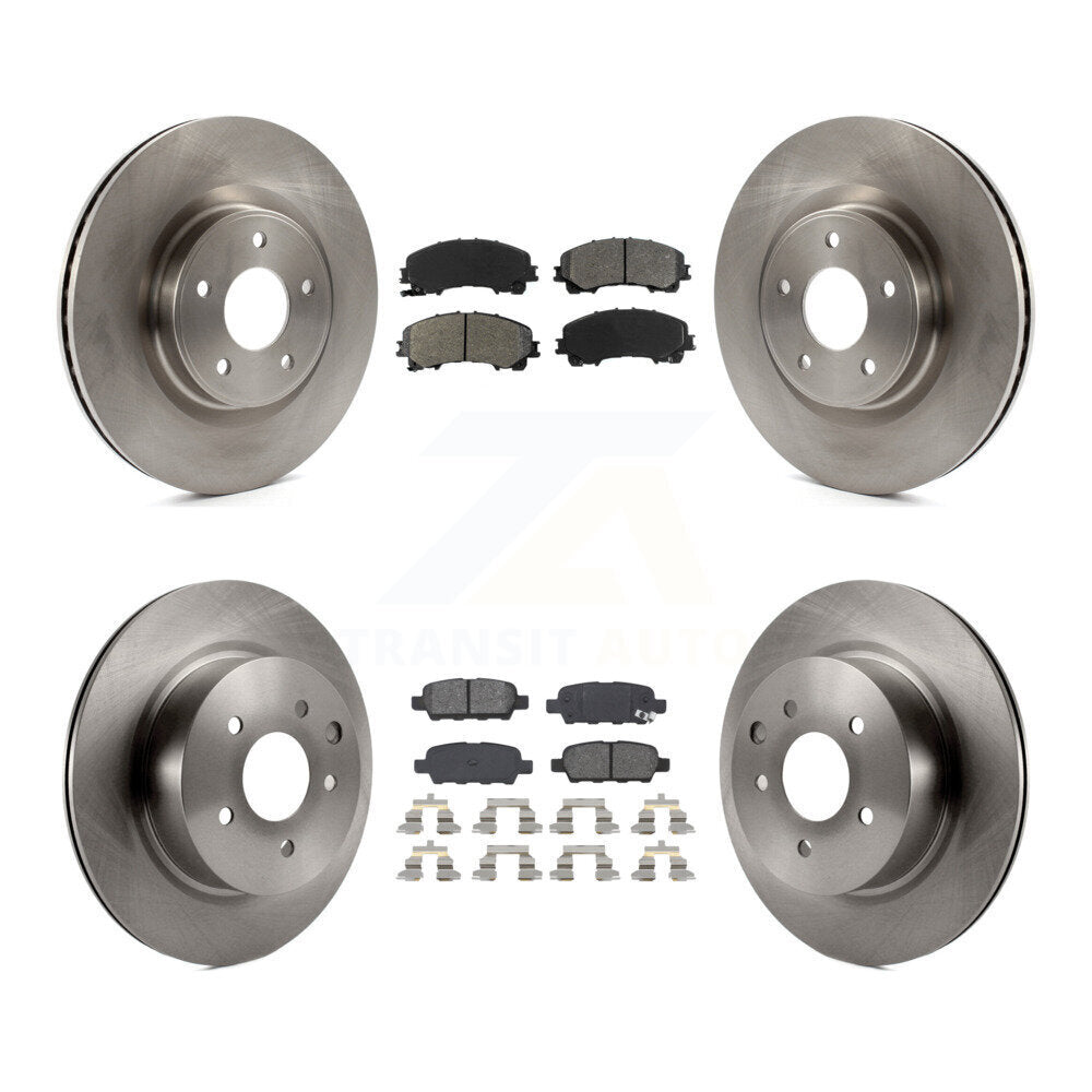 Transit Auto K8S-101493 Disc Brake Kit for 2016-2017 INFINITI QX50 - Front and Rear product image