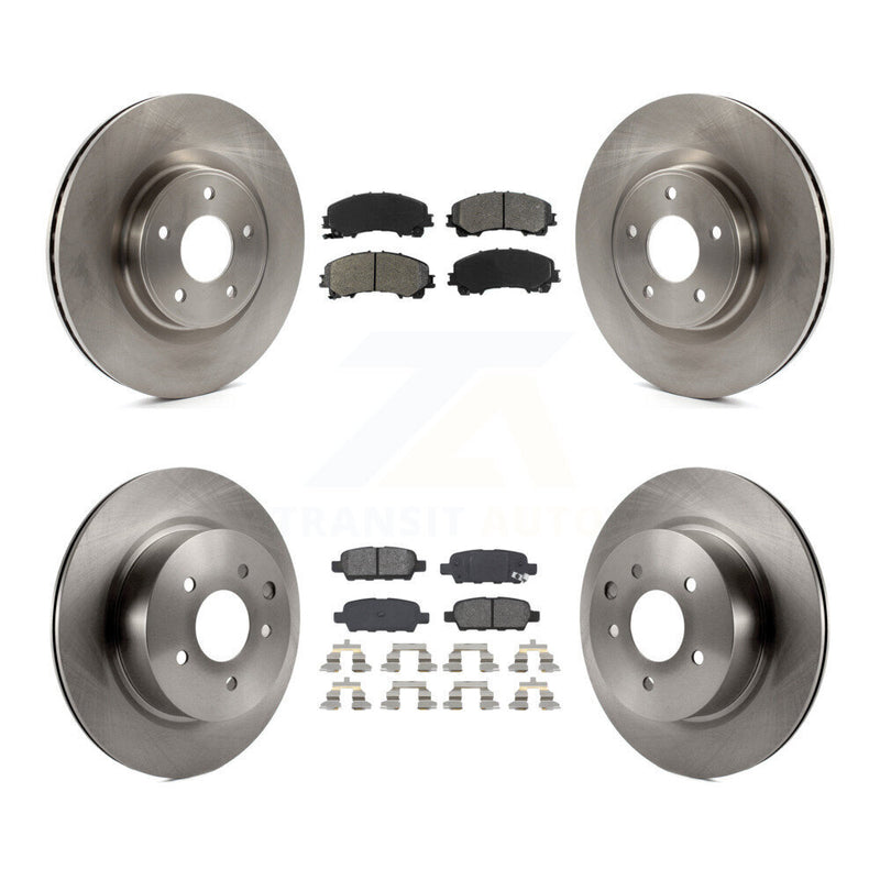 Transit Auto K8S-101493 Disc Brake Kit for 2016-2017 INFINITI QX50 - Front and Rear product image