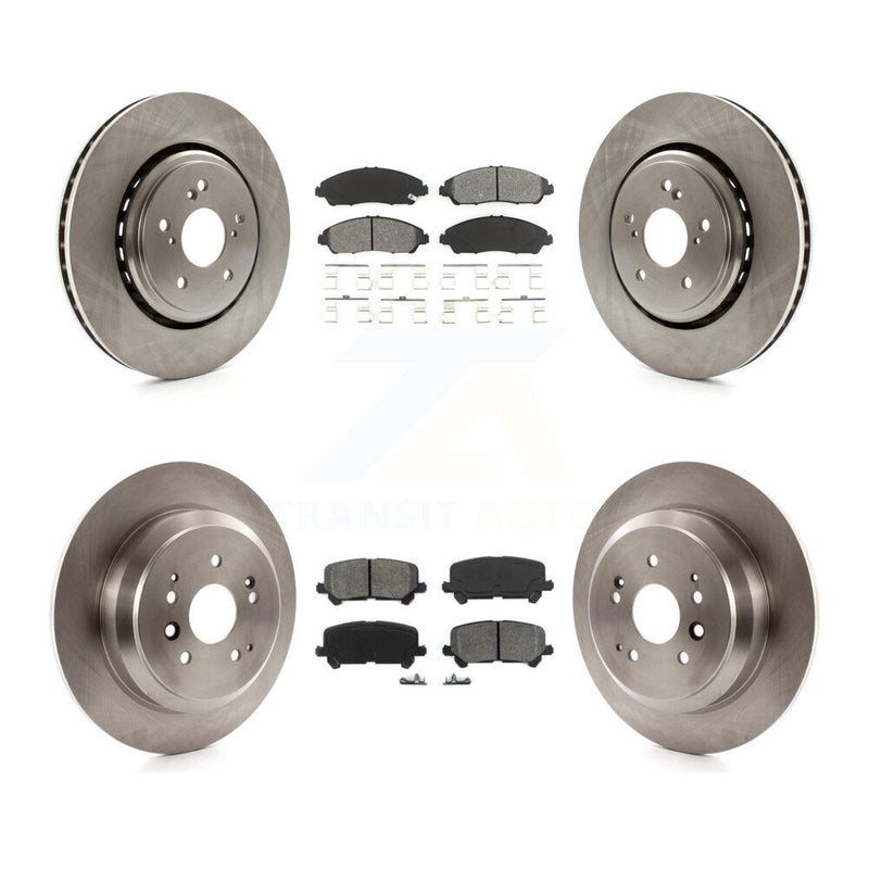 Transit Auto K8S-101494 Disc Brake Kit for 2014-2016 Acura MDX - Front and Rear product image