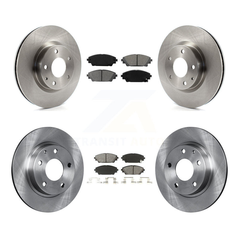 Transit Auto K8S-101495 Disc Brake Kit for 2014-2018 Mazda 3, Mazda 3 Sport - Front and Rear product image