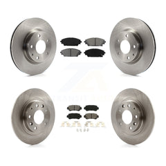 Transit Auto K8S-101496 Disc Brake Kit for 2016-2018 Mazda CX-3 - Front and Rear product image