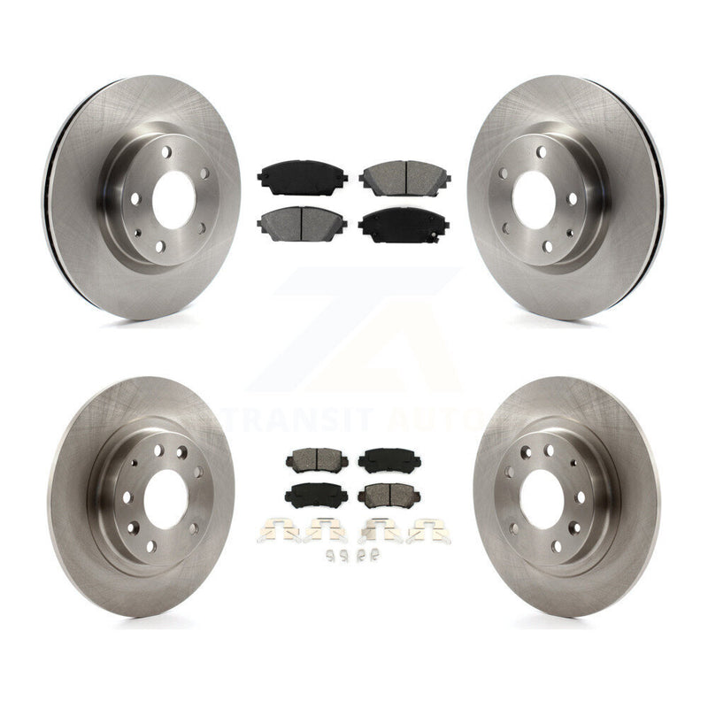 Transit Auto K8S-101496 Disc Brake Kit for 2016-2018 Mazda CX-3 - Front and Rear product image