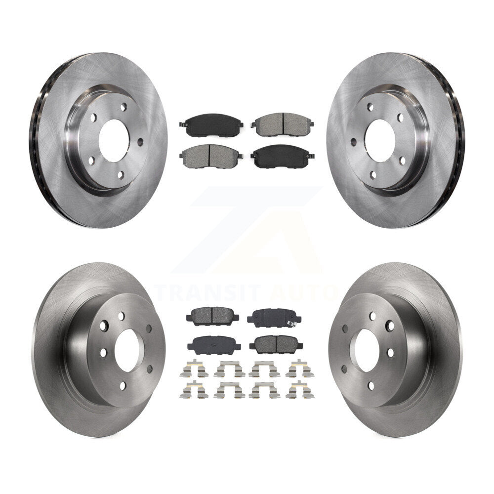 Transit Auto K8S-101498 Disc Brake Kit for 2013-2019 Nissan Sentra - Front and Rear product image