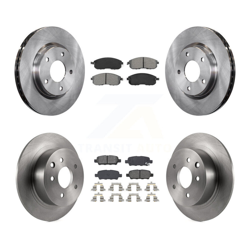 Transit Auto K8S-101498 Disc Brake Kit for 2013-2019 Nissan Sentra - Front and Rear product image