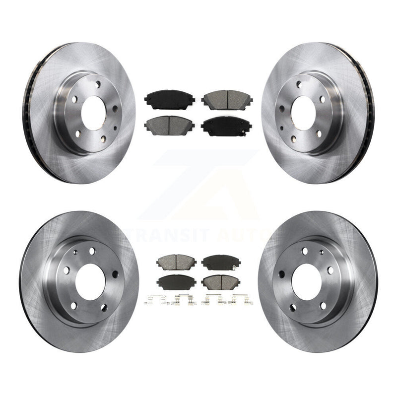Transit Auto K8S-101499 Disc Brake Kit for 2014-2018 Mazda 3, Mazda 3 Sport - Front and Rear product image