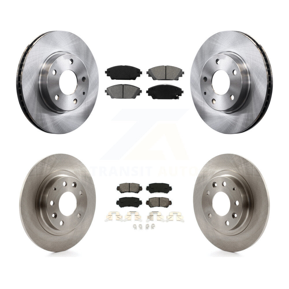 Transit Auto K8S-101500 Disc Brake Kit for 2016-2018 Mazda CX-3 - Front and Rear product image