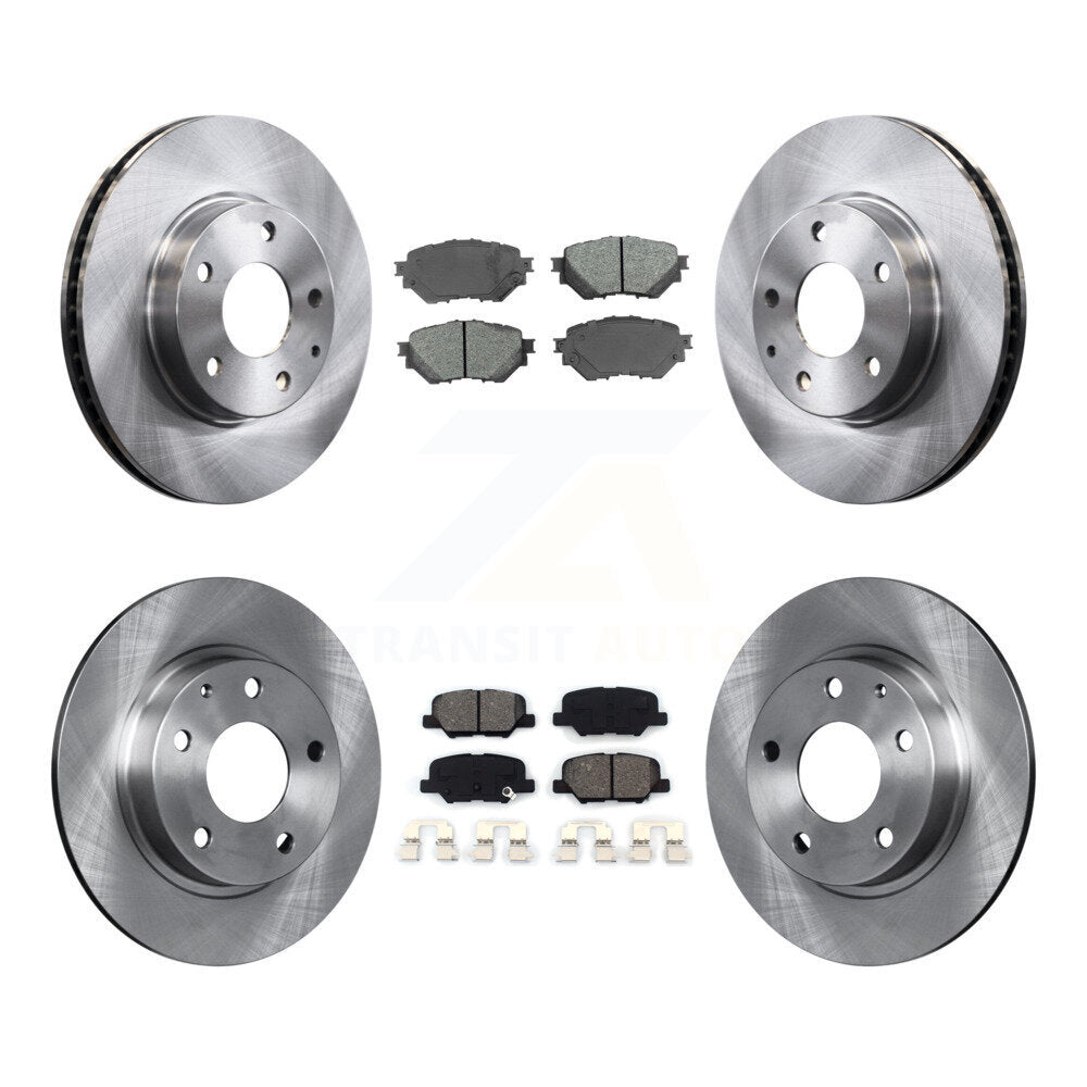 Transit Auto K8S-101501 Disc Brake Kit for 2014-2018 Mazda 3, Mazda 3 Sport - Front and Rear product image