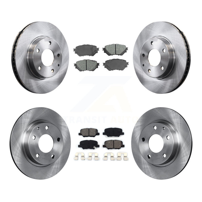 Transit Auto K8S-101501 Disc Brake Kit for 2014-2018 Mazda 3, Mazda 3 Sport - Front and Rear product image