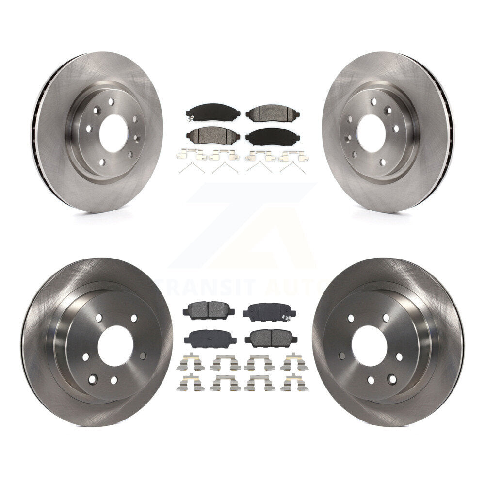 Transit Auto K8S-101502 Disc Brake Kit for 2015 Nissan LEAF - Front and Rear product image