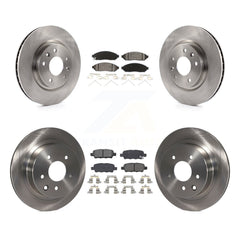 Transit Auto K8S-101502 Disc Brake Kit for 2015 Nissan LEAF - Front and Rear product image
