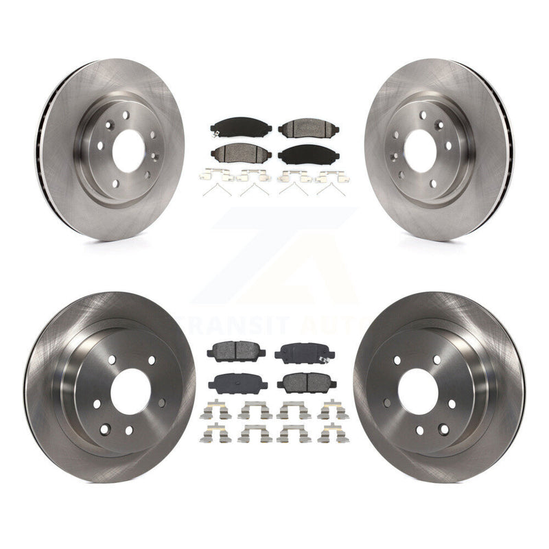 Transit Auto K8S-101502 Disc Brake Kit for 2015 Nissan LEAF - Front and Rear product image