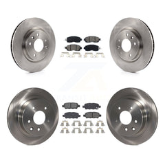Transit Auto K8S-101503 Disc Brake Kit for 2014-2017 Nissan LEAF - Front and Rear product image