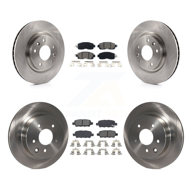Transit Auto K8S-101503 Disc Brake Kit for 2014-2017 Nissan LEAF - Front and Rear product image