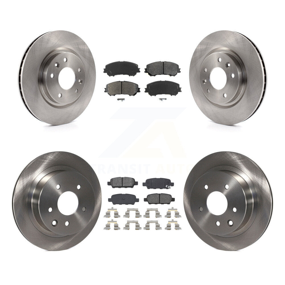 Transit Auto K8S-101504 Disc Brake Kit for 2014-2023 Nissan Rogue, Nissan Rogue Sport, Nissan Qashqai - Front and Rear product image