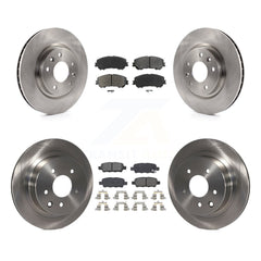 Transit Auto K8S-101504 Disc Brake Kit for 2014-2023 Nissan Rogue, Nissan Rogue Sport, Nissan Qashqai - Front and Rear product image
